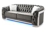 Glory Furniture Sapphire G0590A-S Sofa , Gray