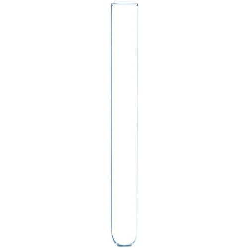 Chemical Laboratory High Temperature Resistant Borosilicate Glass Flat Round Bottom Test Tube